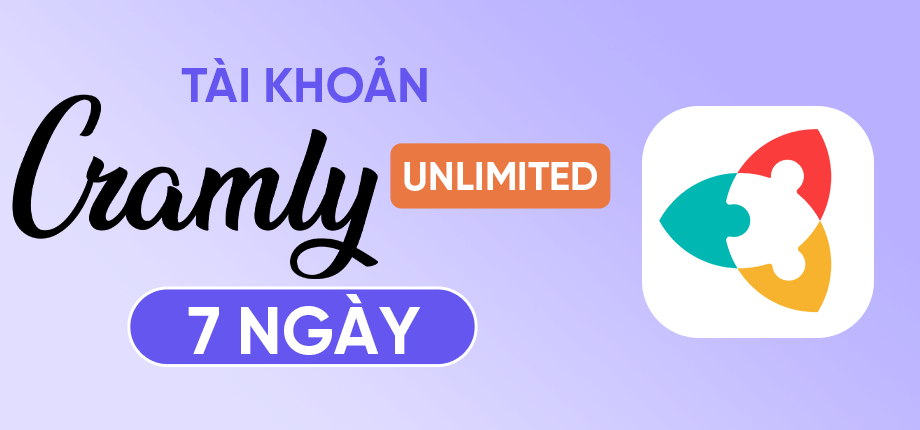 Cramly Unlimited 7 ngày - Tài khoản